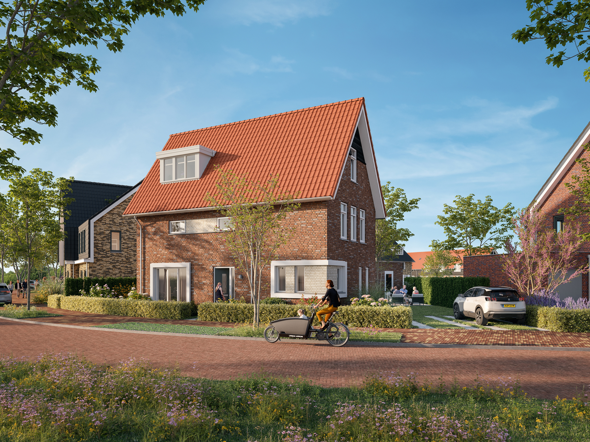 Ambachtse Erven Fase 2 Type Hoeve Straatbeeld 2048 X 1536